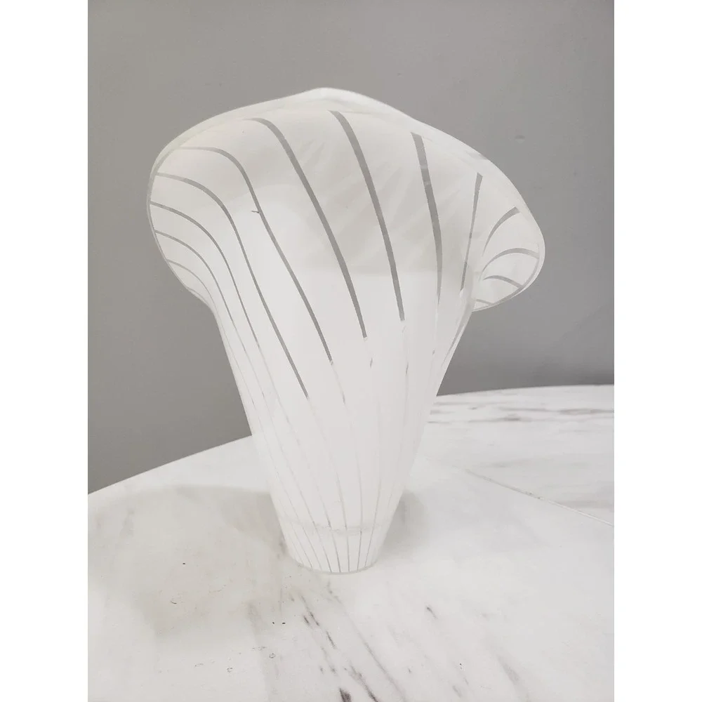 REPLACEMENT SHADE - Vintage Calla Lily Six Shade Table‎ Lamp White #1